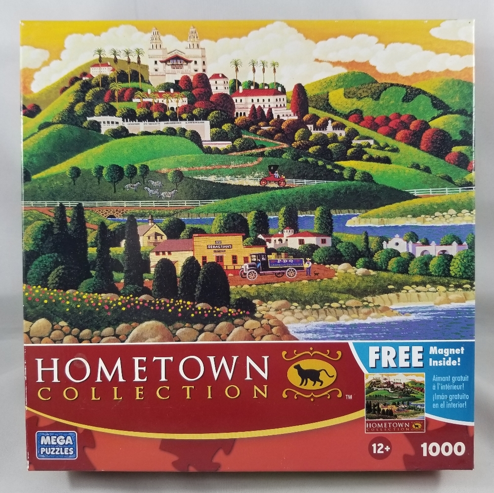 Hometown Castle Drive Jigsaw Puzzle 1000 Piece Heronim Mega
